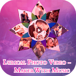 Slideshow Maker - Lyrical Photo Video Maker आइकन
