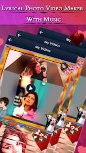 Slideshow Maker - Lyrical Photo Video Maker screenshot 1