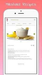 Milkshake Recipes screenshot 2