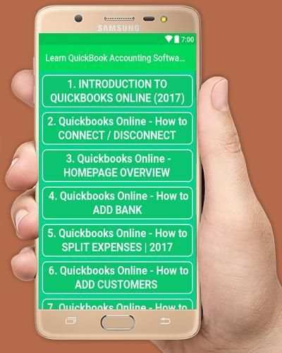 Learn QuickBooks Accounting Tutorial screenshot 2