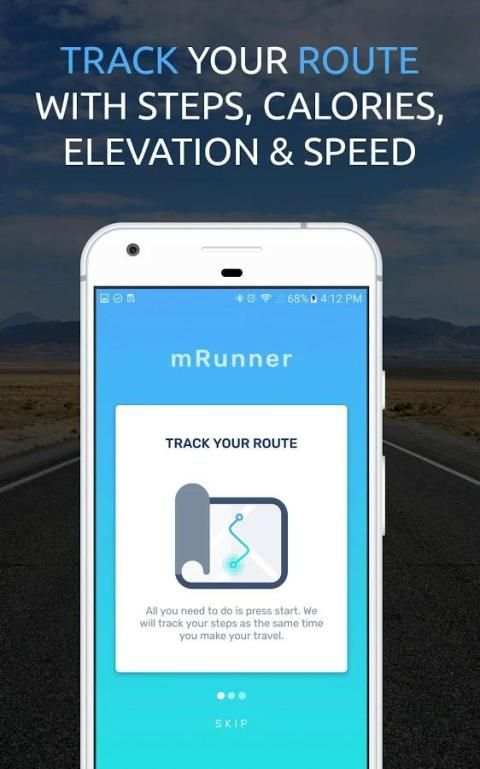 mRunner Cycling & Running Tracker with GPS स्क्रीनशॉट 5