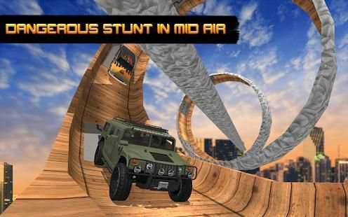 Vertical Mega Ramp Car Driving Stunts Simulator 3D screenshot 13