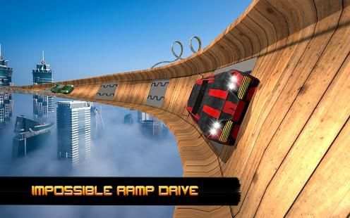 Vertical Mega Ramp Car Driving Stunts Simulator 3D screenshot 20