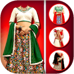 Chaniya Choli Photo Suit Editor For Festival icon
