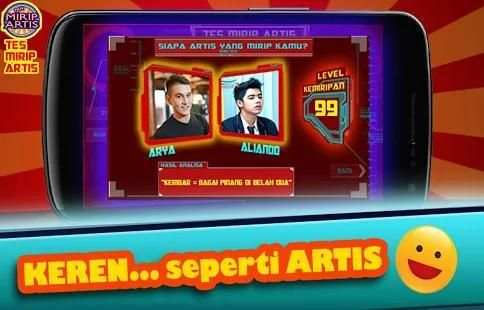 Tes Mirip Artis 1 تصوير الشاشة