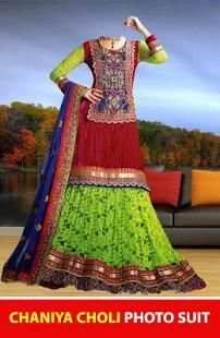 Chaniya Choli Photo Suit Editor For Festival 3 تصوير الشاشة