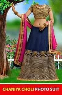 Chaniya Choli Photo Suit Editor For Festival 1 تصوير الشاشة