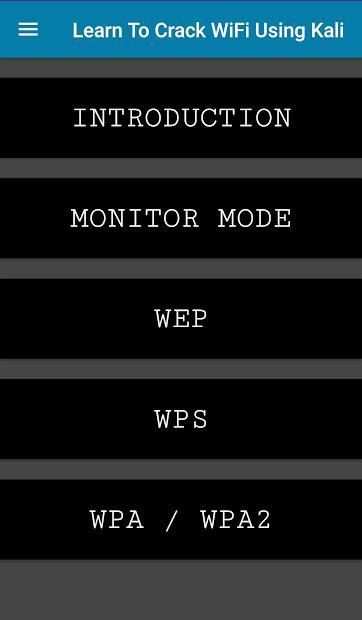 Learn To Crack WiFi Using Kali screenshot 1