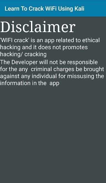 Learn To Crack WiFi Using Kali screenshot 2