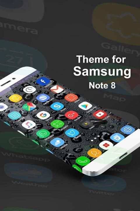 Note 8 Launcher 2018-Galaxy Note 8 Launcher Theme screenshot 9