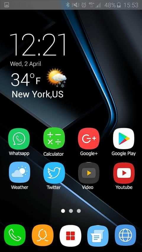 Note 8 Launcher 2018-Galaxy Note 8 Launcher Theme screenshot 6