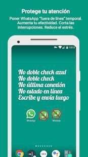 WhatStop – Desconecta y usa WhatsApp sin estrés screenshot 8