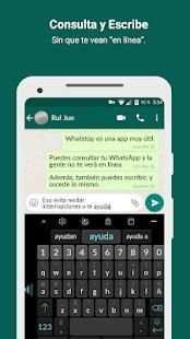 WhatStop – Desconecta y usa WhatsApp sin estrés screenshot 7