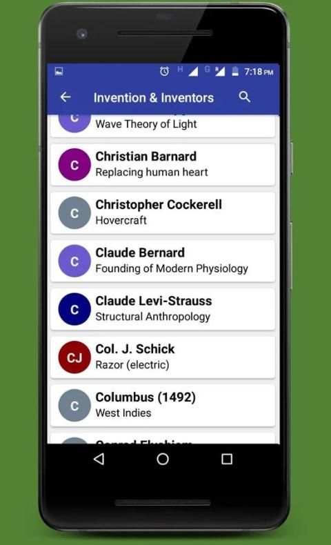 Inventions and Inventors screenshot 4