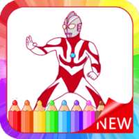 Coloring Game Of Ultraman
