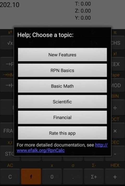 RpnCalc - Rpn Calculator screenshot 4