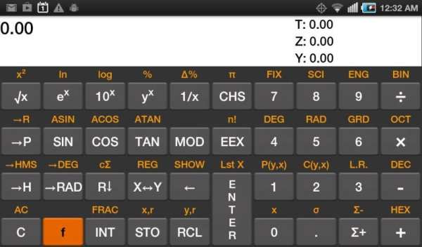 RpnCalc - Rpn Calculator screenshot 1