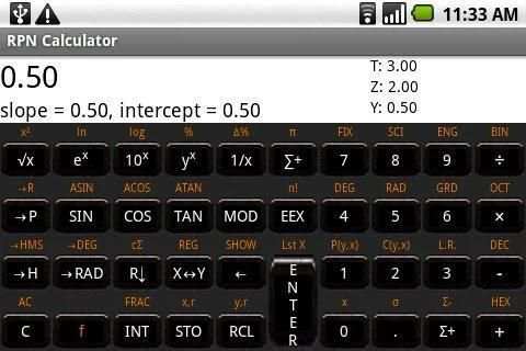 RpnCalc - Rpn Calculator स्क्रीनशॉट 2