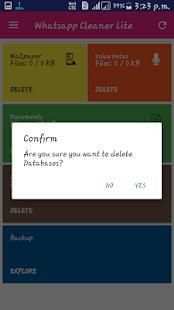 WhatsApp Cleaner Lite screenshot 4