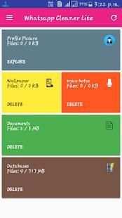 WhatsApp Cleaner Lite screenshot 6
