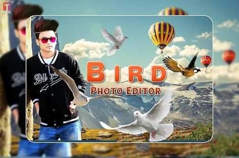 Bird Photo Editor स्क्रीनशॉट 1