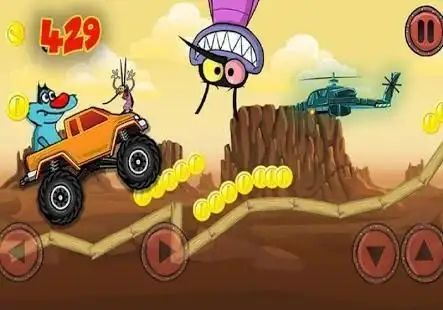 Oggy Car Racing screenshot 1