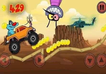 Oggy Car Racing screenshot 1