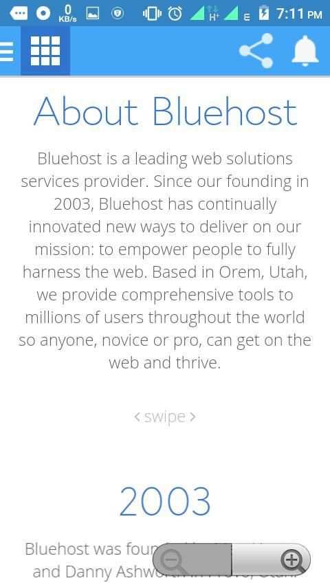 Bluehost Web screenshot 4