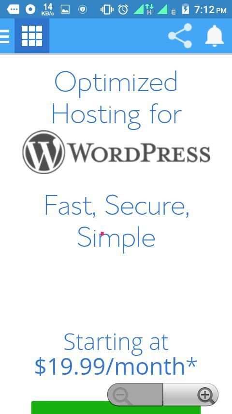 Bluehost Web screenshot 2