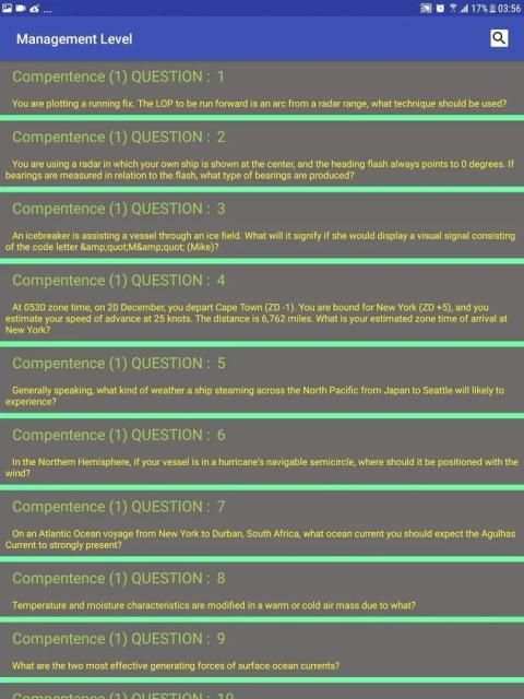 Management Level screenshot 2