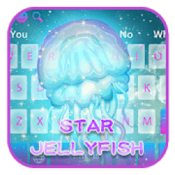 Star jellyfish keyboard theme आइकन