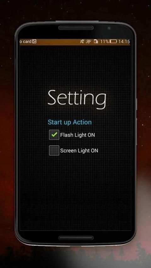 Super Flashlight Pro screenshot 1