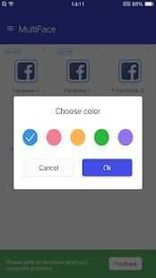 Clone app&multiple accounts for Facebook-MultiFace screenshot 2