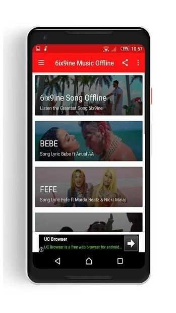 6ix9ine Music Offline 2018 screenshot 3