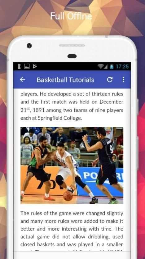 Tutorials for Basketball Offline screenshot 1