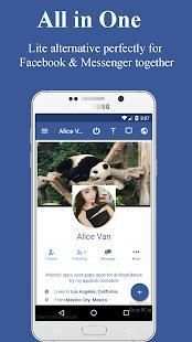 Lite Messenger for Facebook Lite screenshot 2