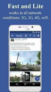 Lite Messenger for Facebook Lite screenshot 1