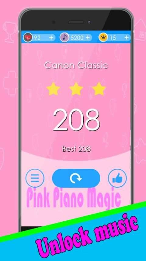 Pink Piano pads : tap tiles screenshot 3