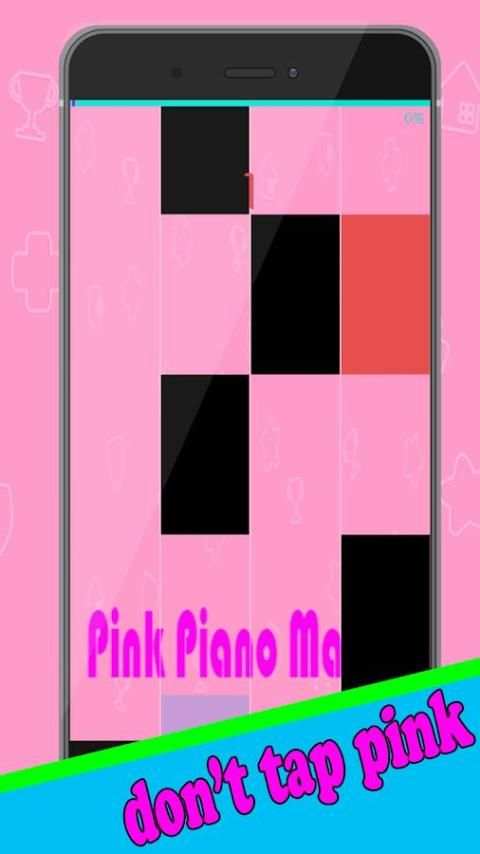 Pink Piano pads : tap tiles screenshot 5