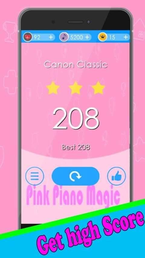 Pink Piano pads : tap tiles screenshot 4