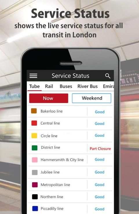 London Bus Time, Tube, Rail, Train, Map, Alert screenshot 2