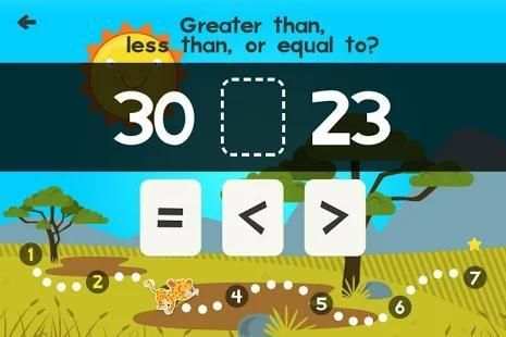 Animal Math First Grade Math Games for Kids Math स्क्रीनशॉट 35