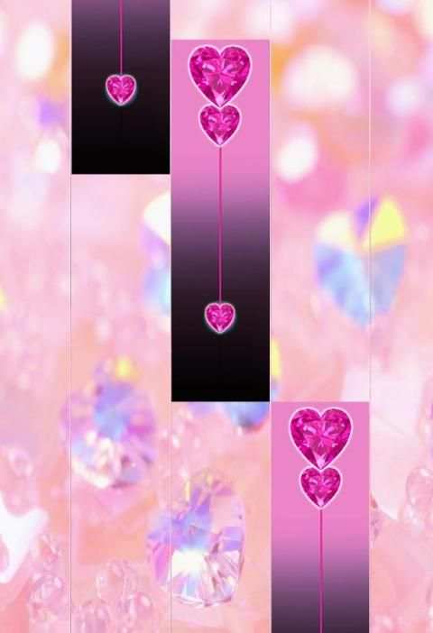 Pink piano tiles diamond 2018 screenshot 3