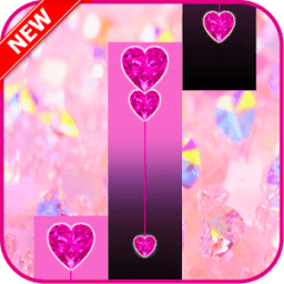 Pink piano tiles diamond 2018 icon