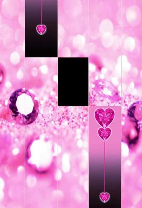 Pink piano tiles diamond 2018 screenshot 1