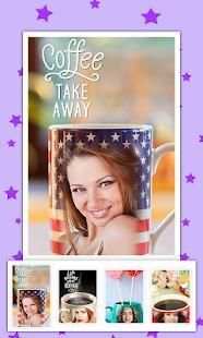 Coffee Mug Photo Frames स्क्रीनशॉट 3