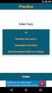 Supervisor / Operator Exam for UIDAI screenshot 12