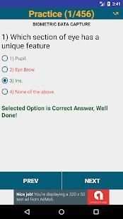 Supervisor / Operator Exam for UIDAI स्क्रीनशॉट 9