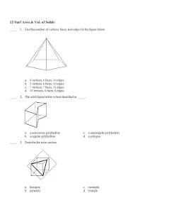 Math Geometry Worksheets screenshot 3