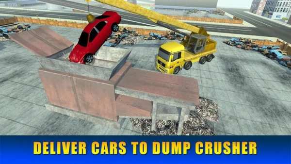 Car Crushing Junk Truck Sim 3D screenshot 3